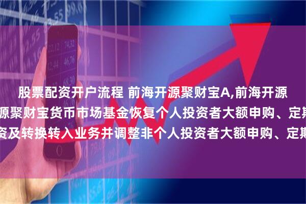 股票配资开户流程 前海开源聚财宝A,前海开源聚财宝B: 关于前海开源聚财宝货币市场基金恢复个人投资者大额申购、定期定额投资及转换转入业务并调整非个人投资者大额申购、定期定额投资及转换转入业务限制的公告